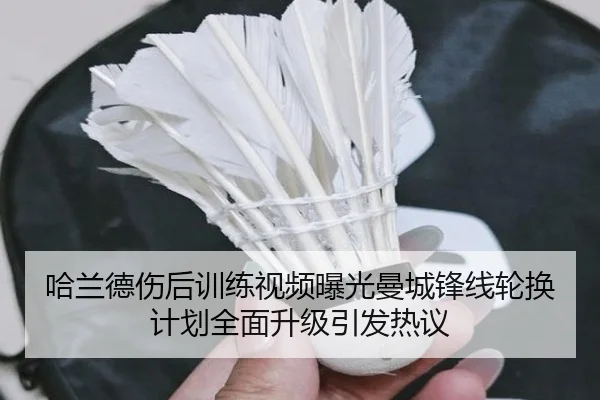 哈兰德伤后训练视频曝光曼城锋线轮换计划全面升级引发热议